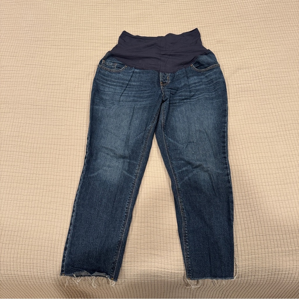 Old Navy Women's Blue Denim Maternity Jeans - Size 8S